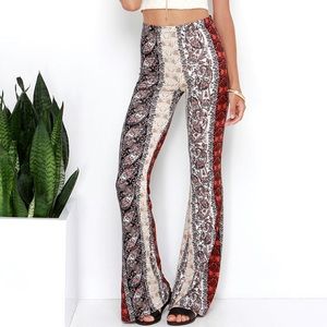 Three Bird Nest Moroccan Dreams Flare Pants